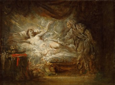 Jupiter och Decina av Jean Baptiste Greuze