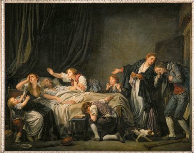 Le fils puni. Den straffade sonen ... av Jean Baptiste Greuze