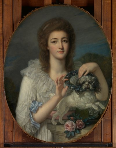 Prinsessan Vervoir Nikolaarvanas galvaniserade 5-, k. ೧೭೮೦- ೮೨. av Jean Baptiste Greuze