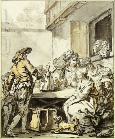 Savoyard med en dansande docka av Jean Baptiste Greuze