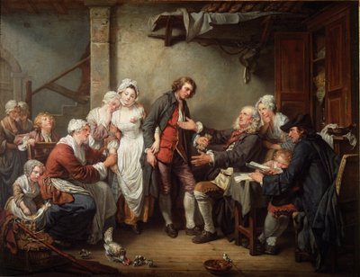 Byavtalet av Jean Baptiste Greuze