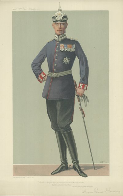 Tysklands kronprins av Jean Baptiste Guth