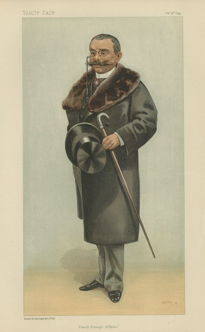 Theophile Delcasse av Jean Baptiste Guth