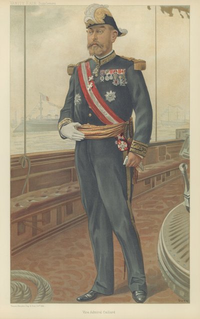 Viceamiral Caillard av Jean Baptiste Guth