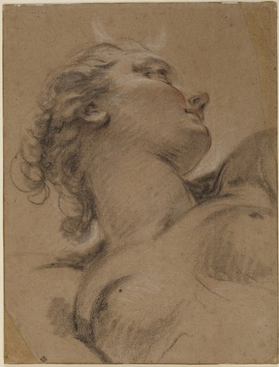 Kopf und Oberkörper von Diana von Jean-Baptiste-Henri Deshays