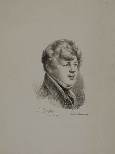 Eugene Isabey av Jean Baptiste Isabey