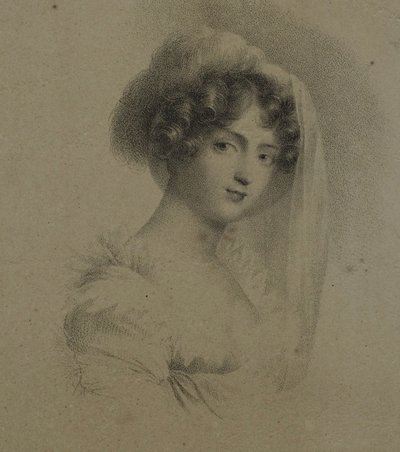 Fru. Horace Vernet av Jean Baptiste Isabey