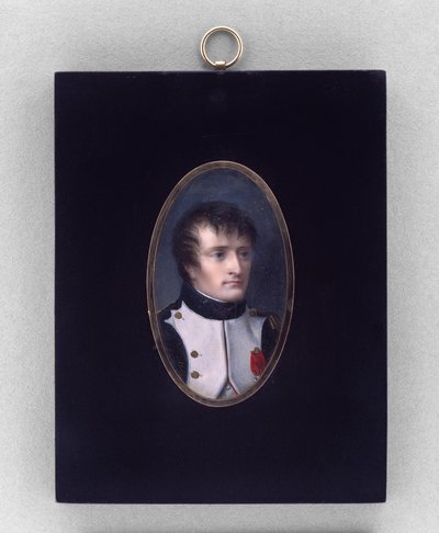 Napoleon Bonaparte, ca 1804 (akvarell på elfenben av Jean Baptiste Isabey