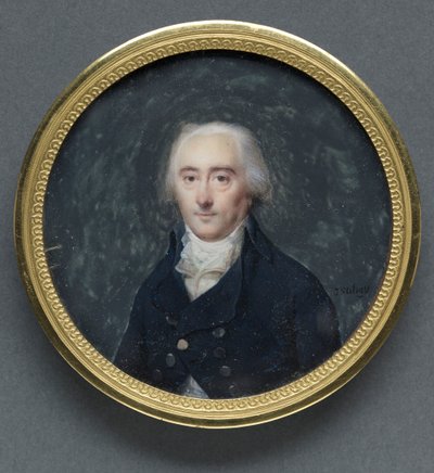Porträtt av en man, tidigt 1790-tal. av Jean Baptiste Isabey