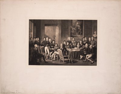 Wienkongressen, ca. 1815 av Jean Baptiste Isabey