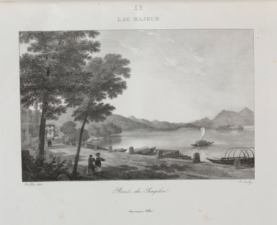 Resa till Italien 1822 av Jean Baptiste Isabey