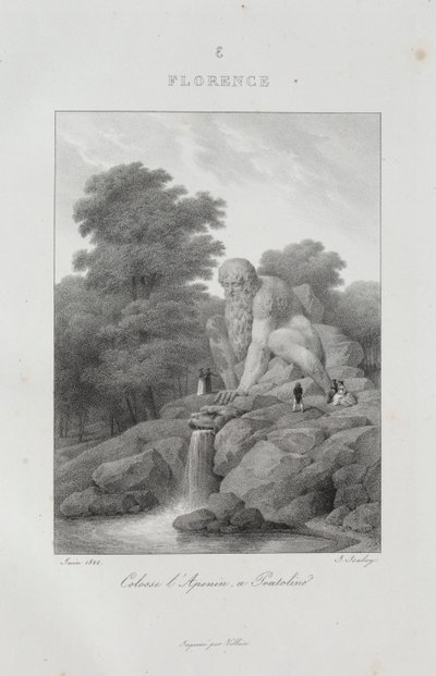 Resa till Italien 1822 av Jean Baptiste Isabey