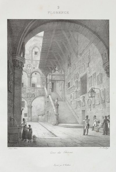 Resa till Italien 1822 av Jean Baptiste Isabey