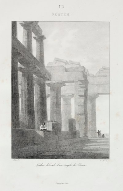 Resa till Italien 1822, 1833. av Jean Baptiste Isabey