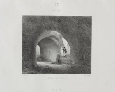 Resa till Italien 1822, 1833. av Jean Baptiste Isabey