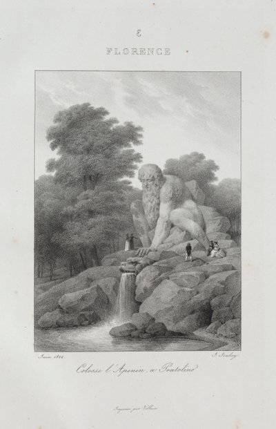 Resa till Italien 1822, 1833. av Jean Baptiste Isabey