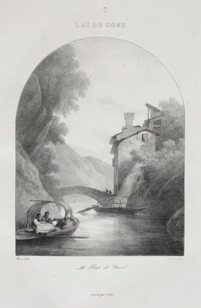 Resa till Italien 1822, 1833. av Jean Baptiste Isabey