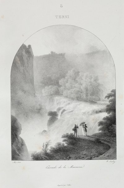 Resa till Italien 1822, 1833. av Jean Baptiste Isabey