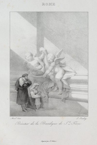 Resa till Italien 1822, 1833. av Jean Baptiste Isabey