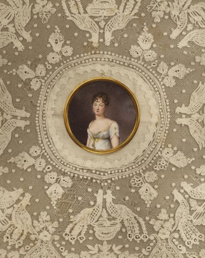 Porträtt av prinsessan Pauline Schwarzenberg av Jean Baptiste Jacques Augustin