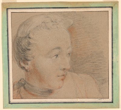 Porträtt av en kvinna av Jean Baptiste Joseph Pater