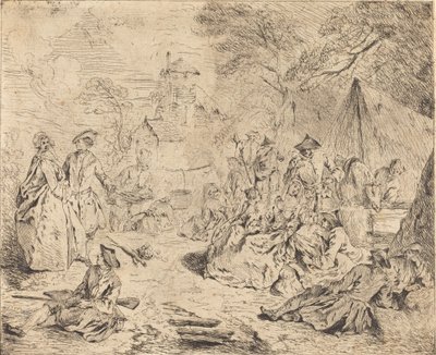 Trupper vilar av Jean Baptiste Joseph Pater