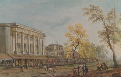 Theatre des Italians av Jean Baptiste Lallemand