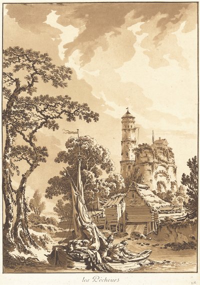 Fiskarna av Jean Baptiste Le Prince