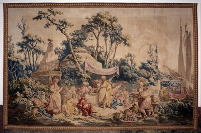 Utomhusbanketten, en ridå av ryska spel av Jean Baptiste Leprince