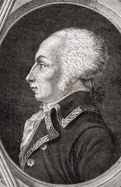 Francois Christophe Kellermann, graverad av Pannemaker-Ligny, från 