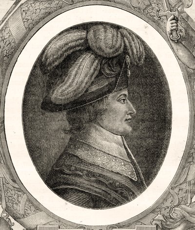 Lazare Nicolas Marguerite Carnot (1753-1823), från "Histoire de la Revolution Francaise" av Louis Blanc (1811-82) 1847-62 av Jean Baptiste Lienard