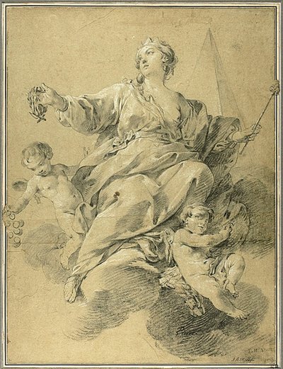 Allegori om seger av Jean Baptiste Marie Pierre