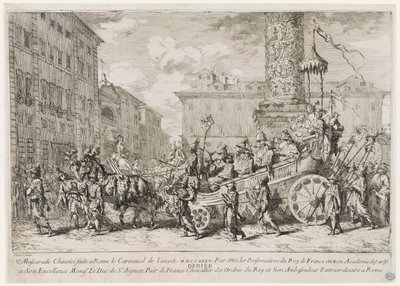 Den kinesiska maskeraden av Jean Baptiste Marie Pierre