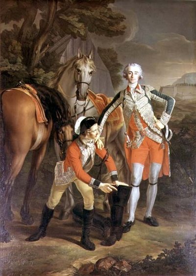 Porträtt av Charles Grant av Jean Baptiste Marie Pierre