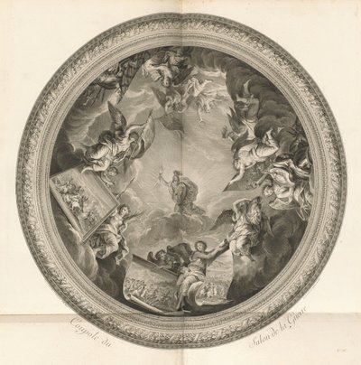 Kupol av Salon de la Guerre (Kupola av Salon of War) [pl. 35] av Jean Baptiste Masse