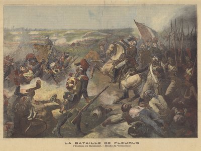 Slaget vid Fleurus av Jean Baptiste Mauzaisse