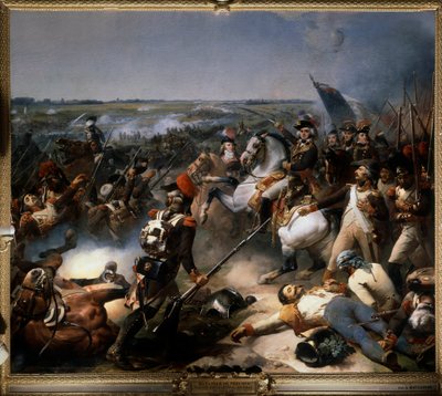 Slaget vid Fleurus den 26 juni av Jean Baptiste Mauzaisse