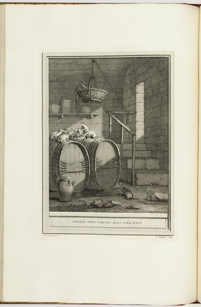 Valda fabler på vers av Jean Baptiste Oudry