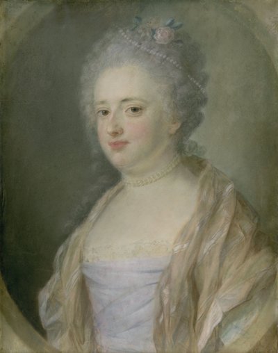 Catharina Elisabeth Metayer (1744-1800) av Jean Baptiste Perroneau