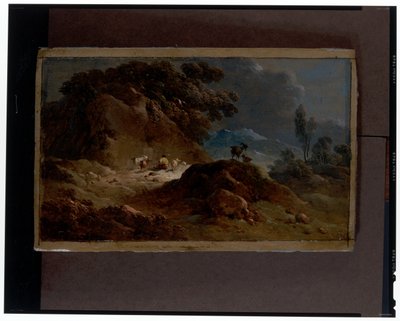 Ett par landskap av Jean Baptiste Pillement