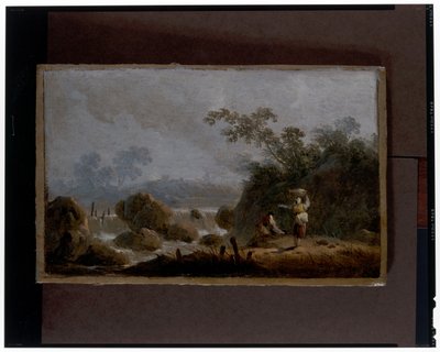 Ett par landskap av Jean Baptiste Pillement
