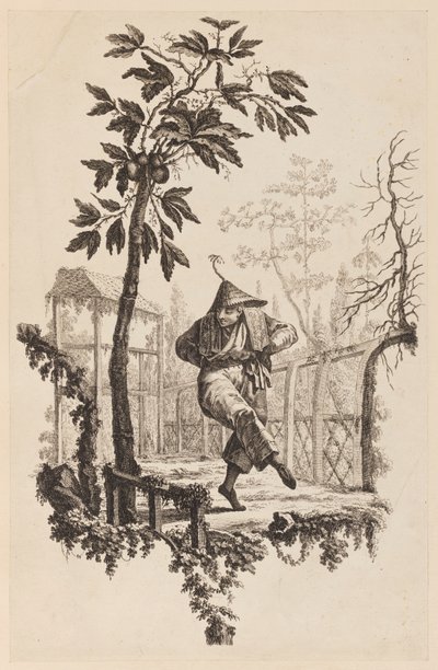 Figur under gren av Jean Baptiste Pillement