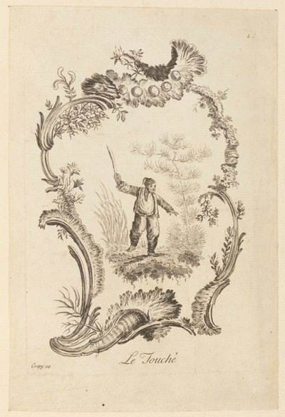 The Touch, från "The Five Senses" av Jean Baptiste Pillement