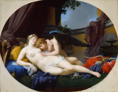 Cupid och Psyche av Jean Baptiste Regnault