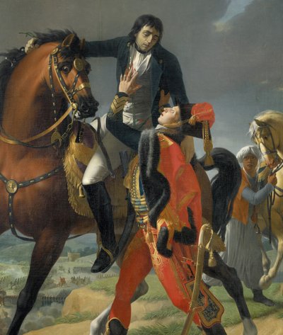 General Louis Charles Antoine Desaix dog i slaget vid Marengo den 14 juni 1800 av Jean Baptiste Regnault