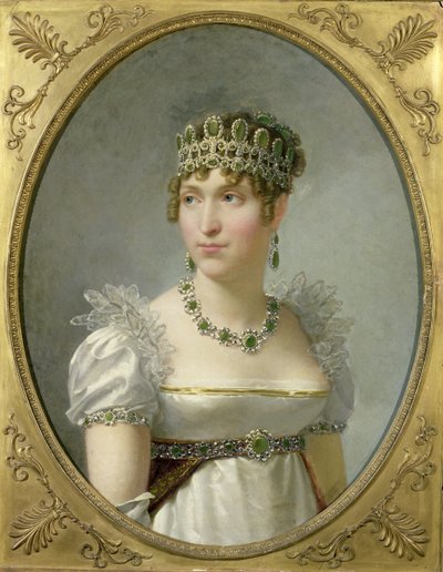 Hortense de Beauharnais (1783-1837) av Jean Baptiste Regnault