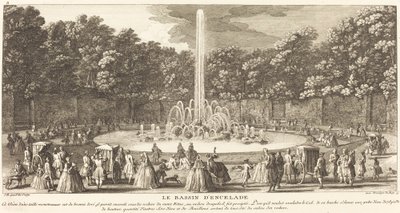 Enceladus bassäng av Jean Baptiste Rigaud