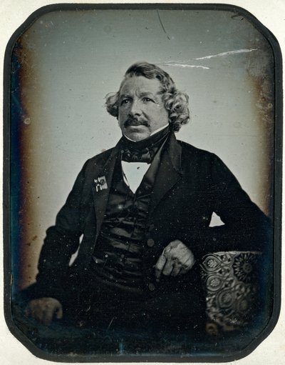 Louis Jacques Mande Daguerre av Jean Baptiste Sabatier-Blot