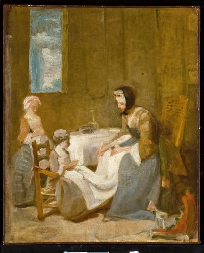 Grace, en skiss av Jean-Baptiste Simeon Chardin