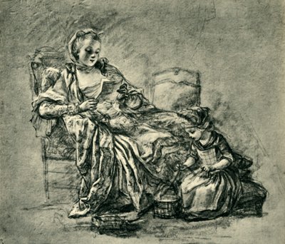 Brevet, mitten av slutet av 1700-talet, 1943. av Jean Baptiste Simeon Chardin